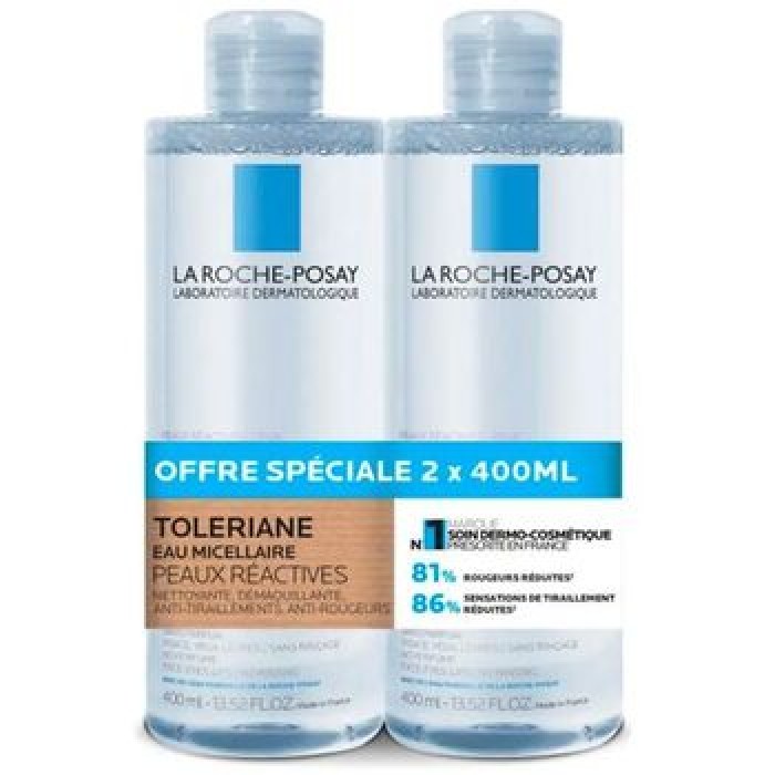 La Roche-Posay-Toleriane Eau Micellaire Duo - Sada micelárních vod-800ml