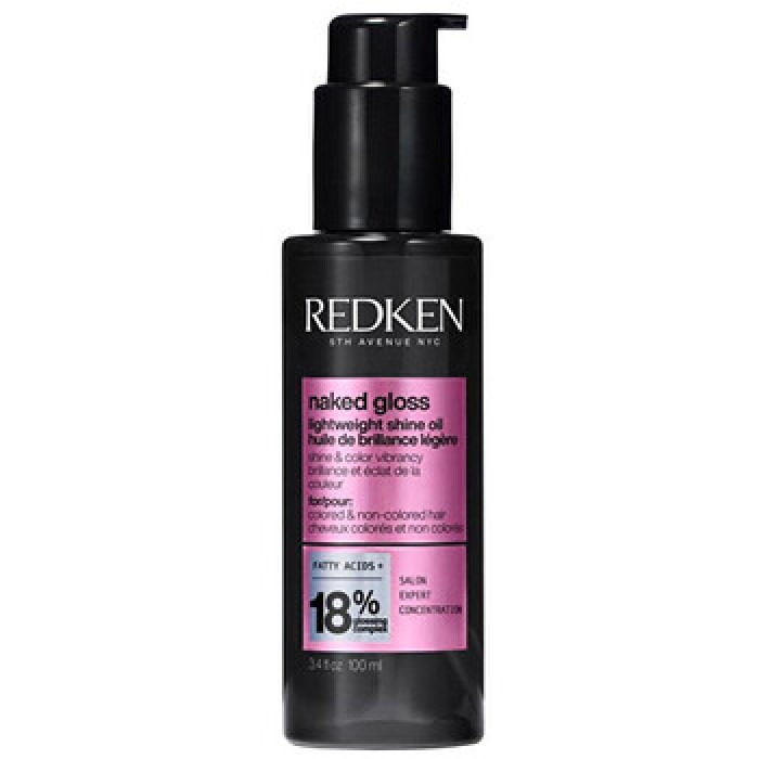 Redken-Naked Gloss Lightweight Shine Oil - Lehký olej pro lesk vlasů-100ml
