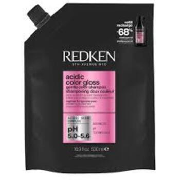 Redken-Acidig Color Gloss Gentle Shampoo Refill - Náplň rozjasňujícího šamponu pro dlouhotrvající barvu a lesk vlasů-500ml Redken-Acidig Color Gloss Gentle Shampoo Refill - Náplň rozjasňujícího šamponu pro dlouhotrvající barvu a lesk vlasů-500ml