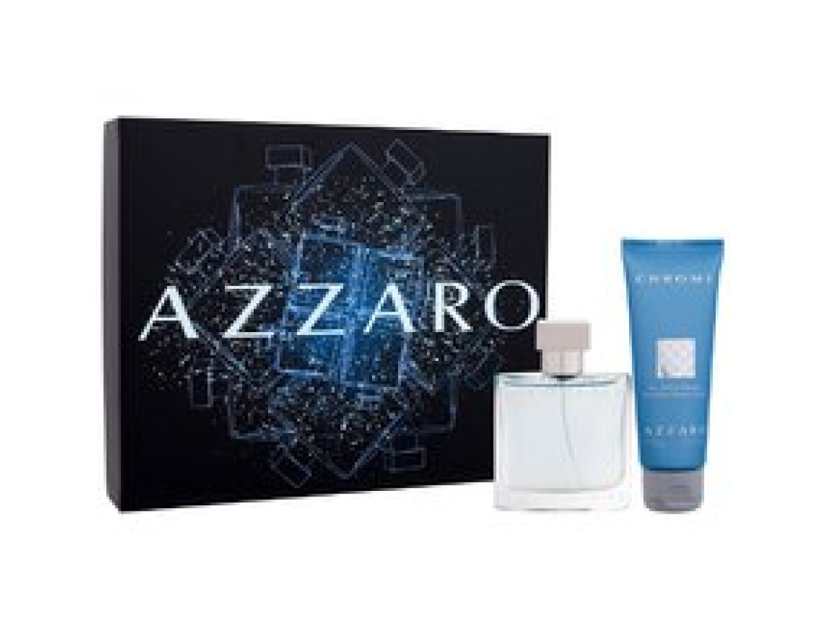 Azzaro-Chrome Gift set EDT 50 ml and shower gel 75 ml-50ml Azzaro-Chrome Gift set EDT 50 ml and shower gel 75 ml-50ml