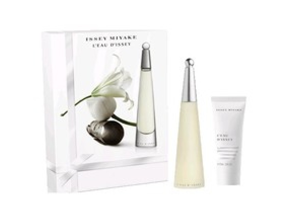 Issey Miyake-L'Eau D'Issey Gift Set 100 ml EDT and body moisturizer L'Eau D'Issey 75 ml-100ml