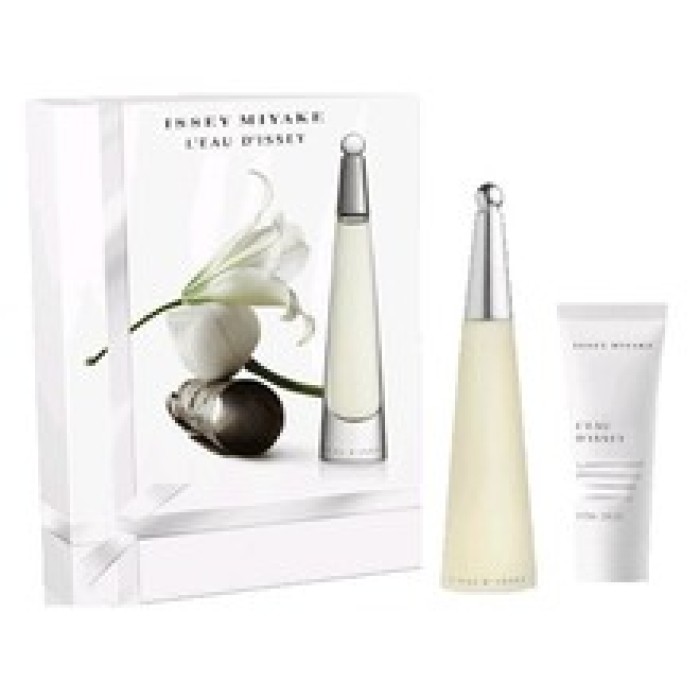 Issey Miyake-L'Eau D'Issey Gift Set 100 ml EDT and body moisturizer L'Eau D'Issey 75 ml-100ml