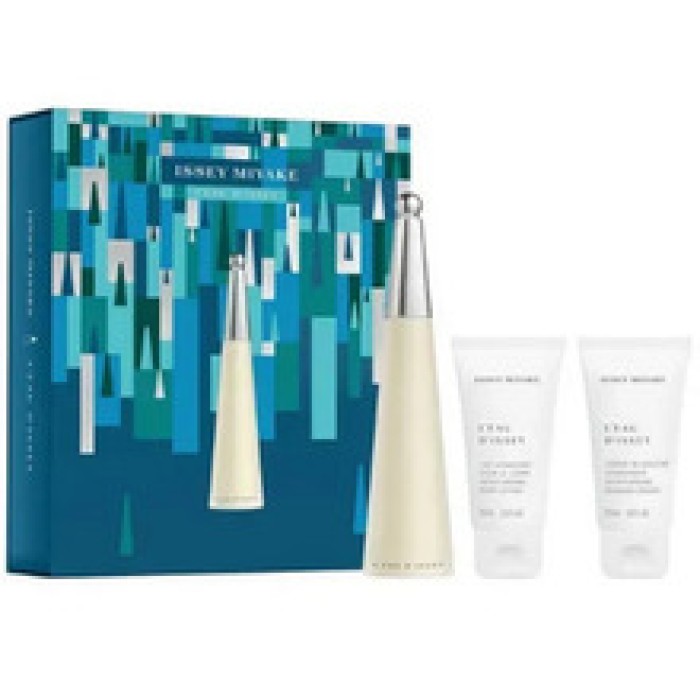 Issey Miyake-L`Eau D`Issey Gift Set EDT 50 ml body lotion l`Eau D`Issey 50 ml and Shower Cream 50 ml l`Eau D`Issey-50ml