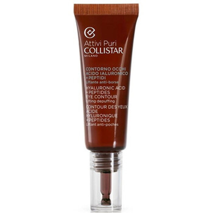 Collistar-Pure Actives Eye Contour Hyaluronic Acid + Peptides - Rejuvenating Eye Serum-15ml
