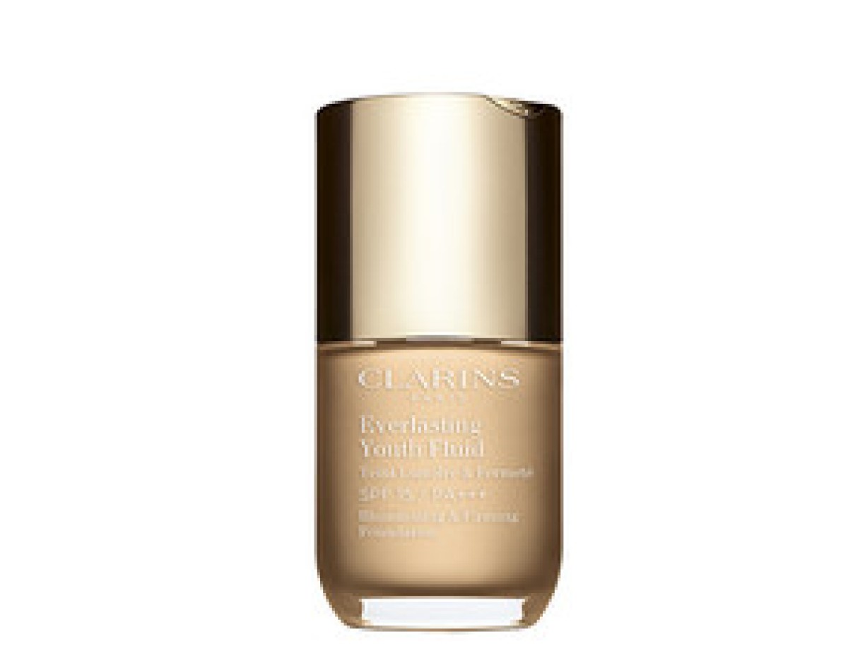 Clarins-Everlasting Youth Fluid Illuminating & Firming Foundation - Liquid makeup 30 ml Clarins-Everlasting Youth Fluid Illuminating & Firming Foundation - Liquid makeup 30 ml