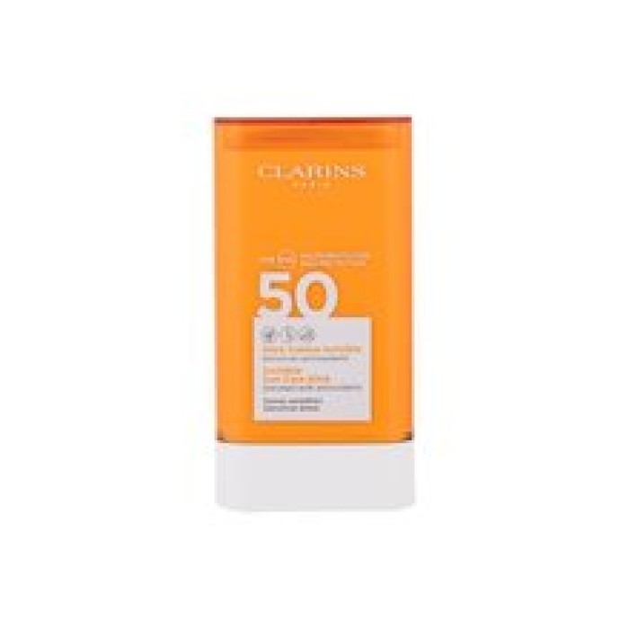 Clarins-Invisible Sun Care Stick SPF 50 - Opalovací tyčinka na citlivé oblasti obličeje-17.0g Clarins-Invisible Sun Care Stick SPF 50 - Opalovací tyčinka na citlivé oblasti obličeje-17.0g