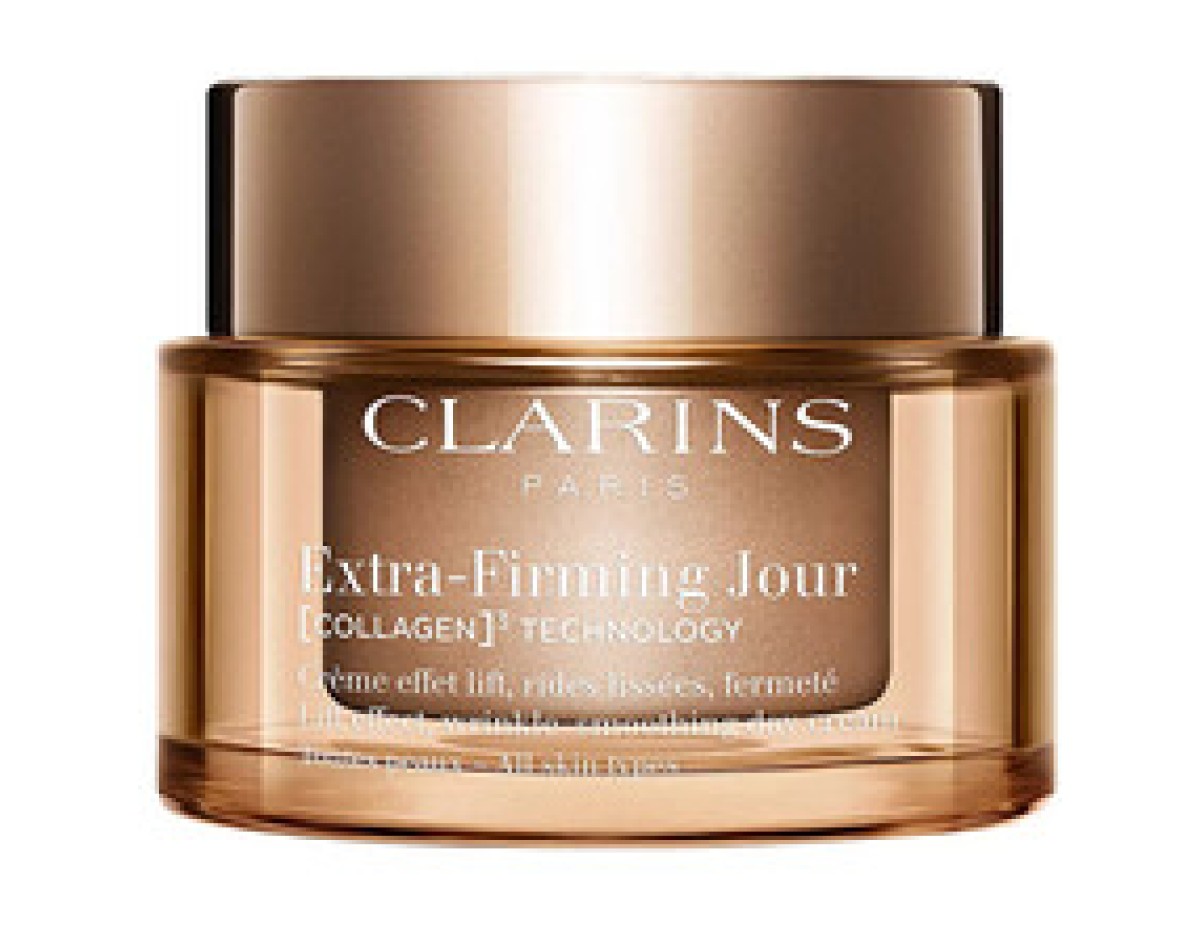 Clarins-Extra-Firming Jour Collagen Technology Cream - Denní zpevňující krém pro všechny typy pleti-50ml