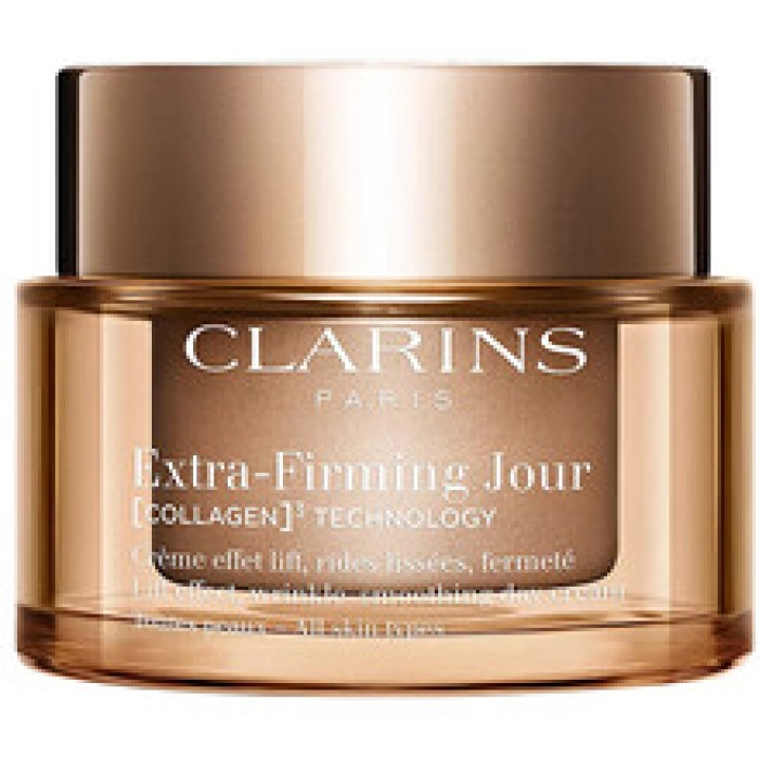 Clarins-Extra-Firming Jour Collagen Technology Cream - Denní zpevňující krém pro všechny typy pleti-50ml Clarins-Extra-Firming Jour Collagen Technology Cream - Denní zpevňující krém pro všechny typy pleti-50ml