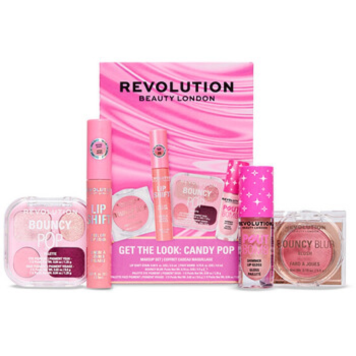 Makeup Revolution-Get The Look: Candy Pop Edit Set - Dárková sada Makeup Revolution-Get The Look: Candy Pop Edit Set - Dárková sada