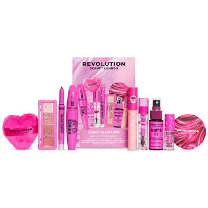 Makeup Revolution-Candy Glam Look Set - Dárková sada