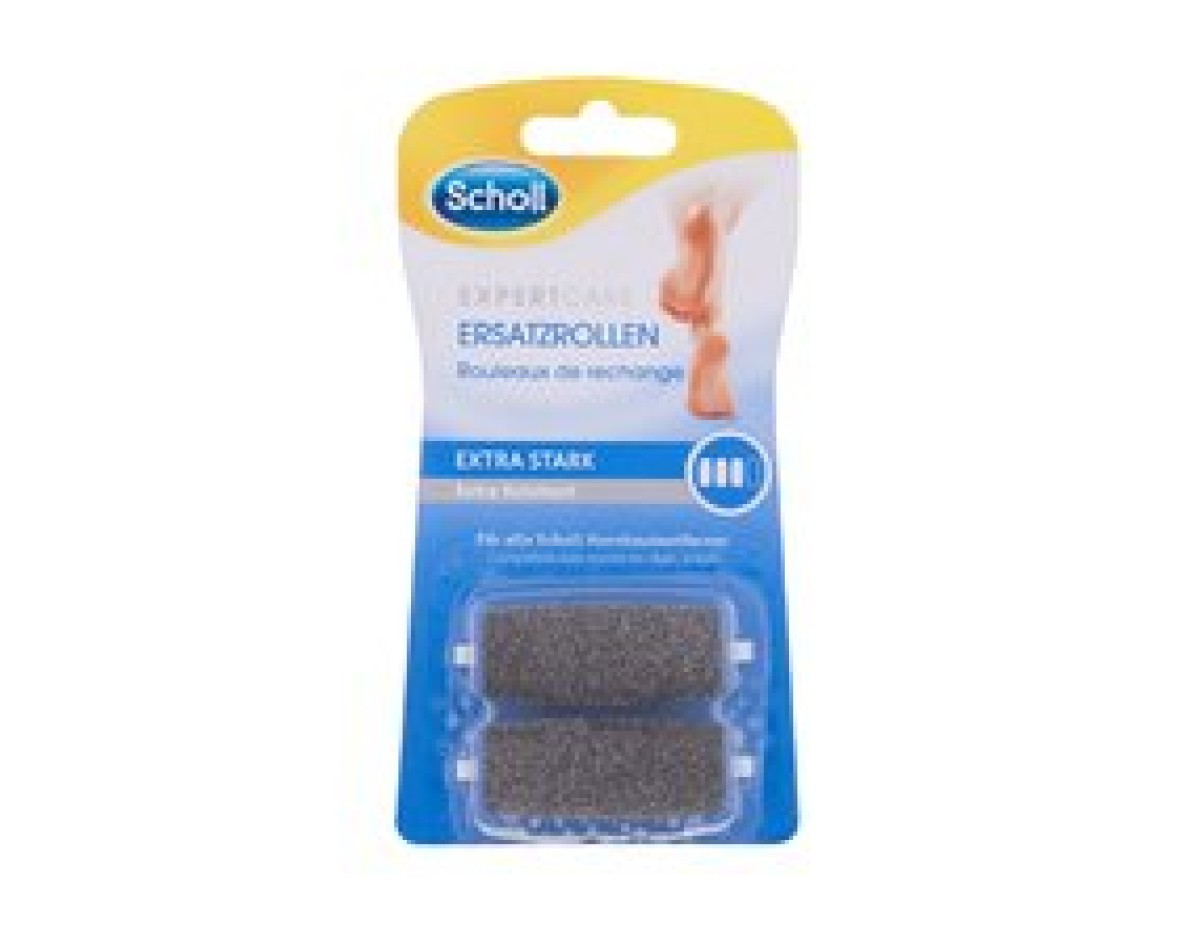 Scholl-Velvet Smooth Diamond Replacement Roller-Heads ( Extra Rough, 2 pcs ) Spare Heads