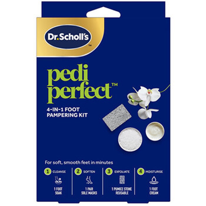 Scholl-Pampering Kit - Sada péče o chodidla 4v1