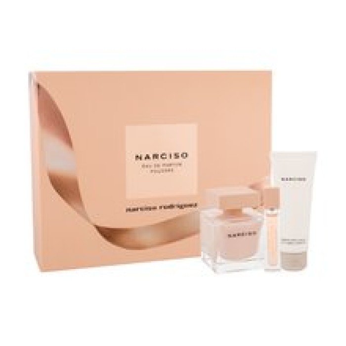 Narciso Rodriguez-Narciso Poudree Gift set EDP 90 ml, miniature EDP 10 ml and body lotion 75 ml-90ml