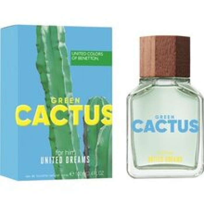 Benetton-United Dreams Green Cactus EDT-100ml