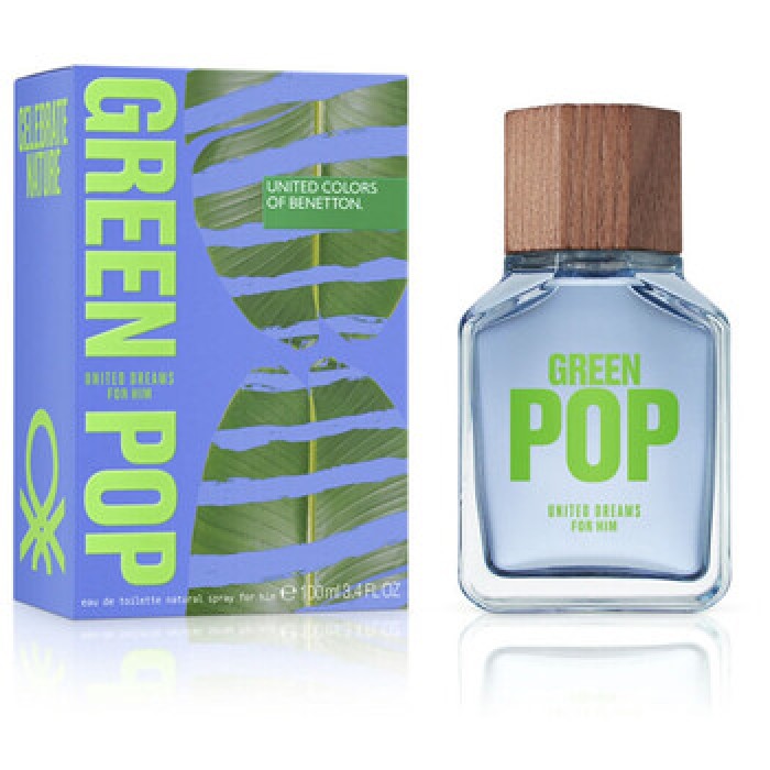 Benetton-United Dreams Green Pop EDT-100ml