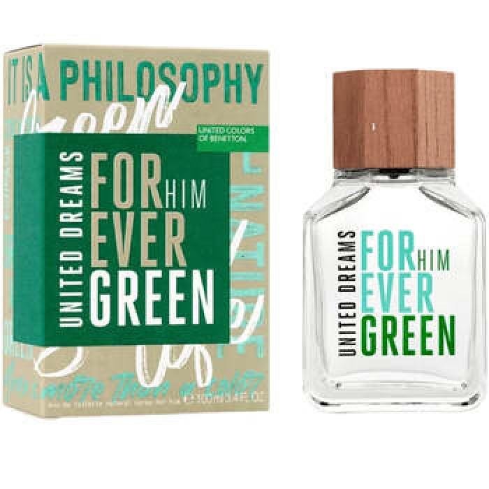 Benetton-United Dreams Forever Green EDT-100ml