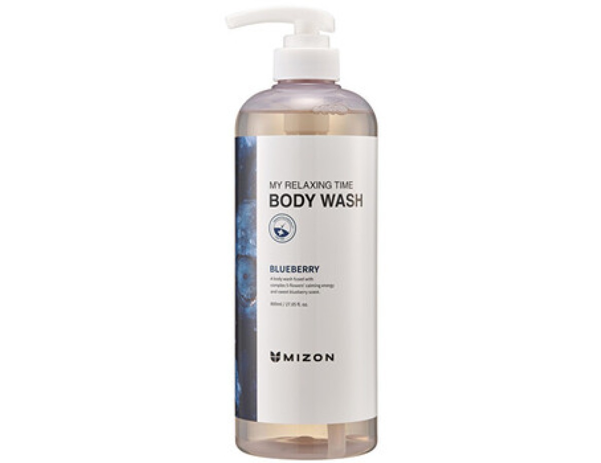 Mizon-My Relaxing Time Body Wash ( Delicious Blueberry )-800ml