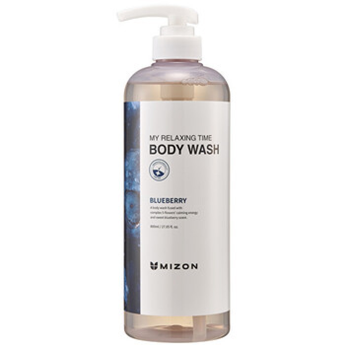Mizon-My Relaxing Time Body Wash ( Delicious Blueberry )-800ml