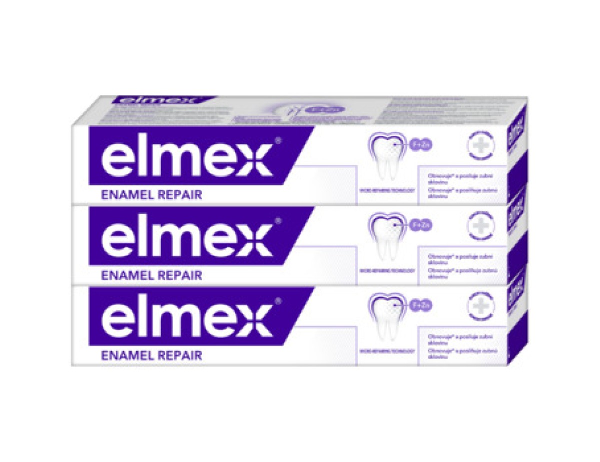 Elmex-Enamel Repair Trio Toothpaste-75ml