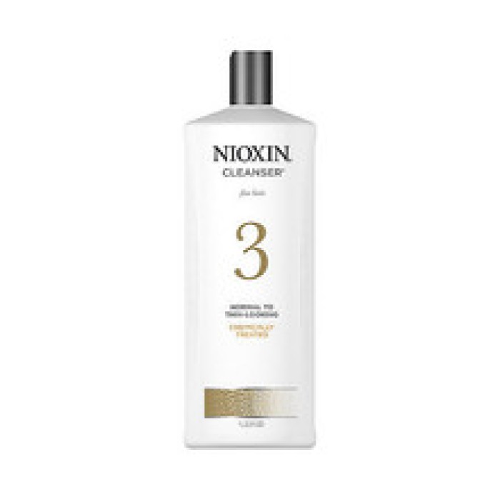 Nioxin-System 3 Cleanser Fine Hair Normal To Thin Looking Chemically Treated-1000ml