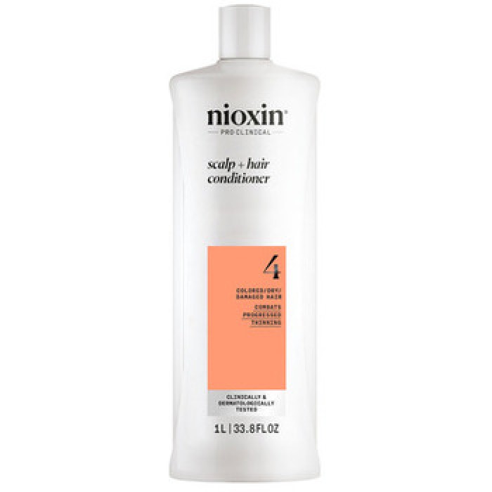 Nioxin-System 4 Scalp & Hair Conditioner - Kondicionér pro barvené, pokročile řídnoucí vlasy-1000ml Nioxin-System 4 Scalp & Hair Conditioner - Kondicionér pro barvené, pokročile řídnoucí vlasy-1000ml