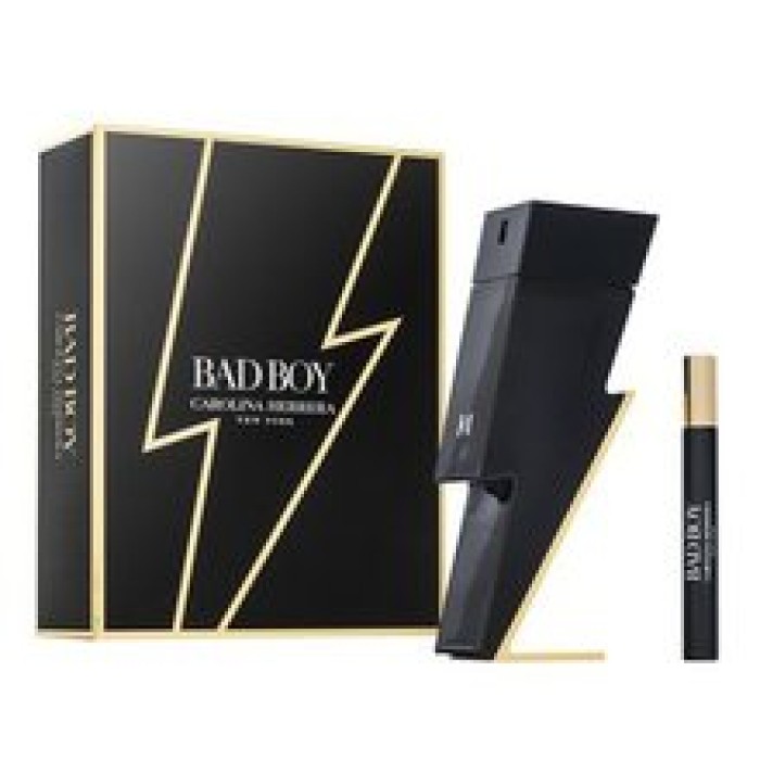 Carolina Herrera-Bad Boy Gift set EDT 100 ml and miniature EDT 10 ml-100ml Carolina Herrera-Bad Boy Gift set EDT 100 ml and miniature EDT 10 ml-100ml