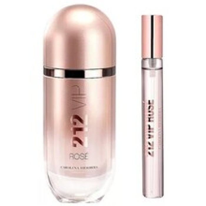 Carolina Herrera-212 VIP Rose Dárková sada EDP 80 ml a miniaturka EDP 10 ml-80ml Carolina Herrera-212 VIP Rose Dárková sada EDP 80 ml a miniaturka EDP 10 ml-80ml