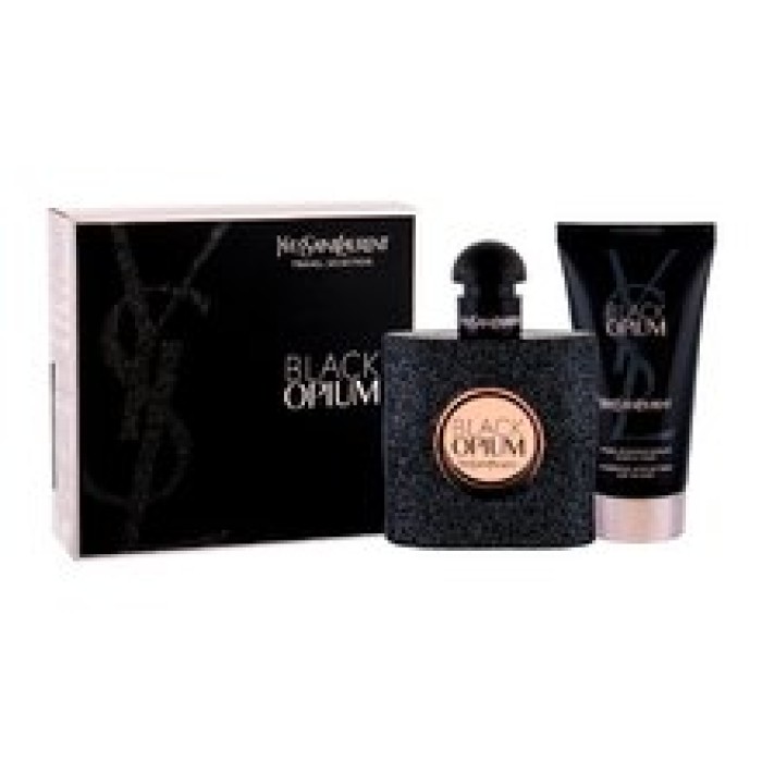 Yves Saint Laurent-Black Opium Gift Set EDP 50ml + Body Lotion 50ml-50ml