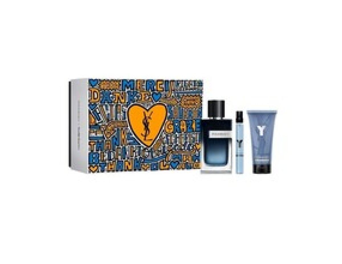 Yves Saint Laurent-Y Eau de Parfum Gift set EDP 100 ml, shower gel 50 ml and miniature EDP 10 ml-100ml Yves Saint Laurent-Y Eau de Parfum Gift set EDP 100 ml, shower gel 50 ml and miniature EDP 10 ml-100ml