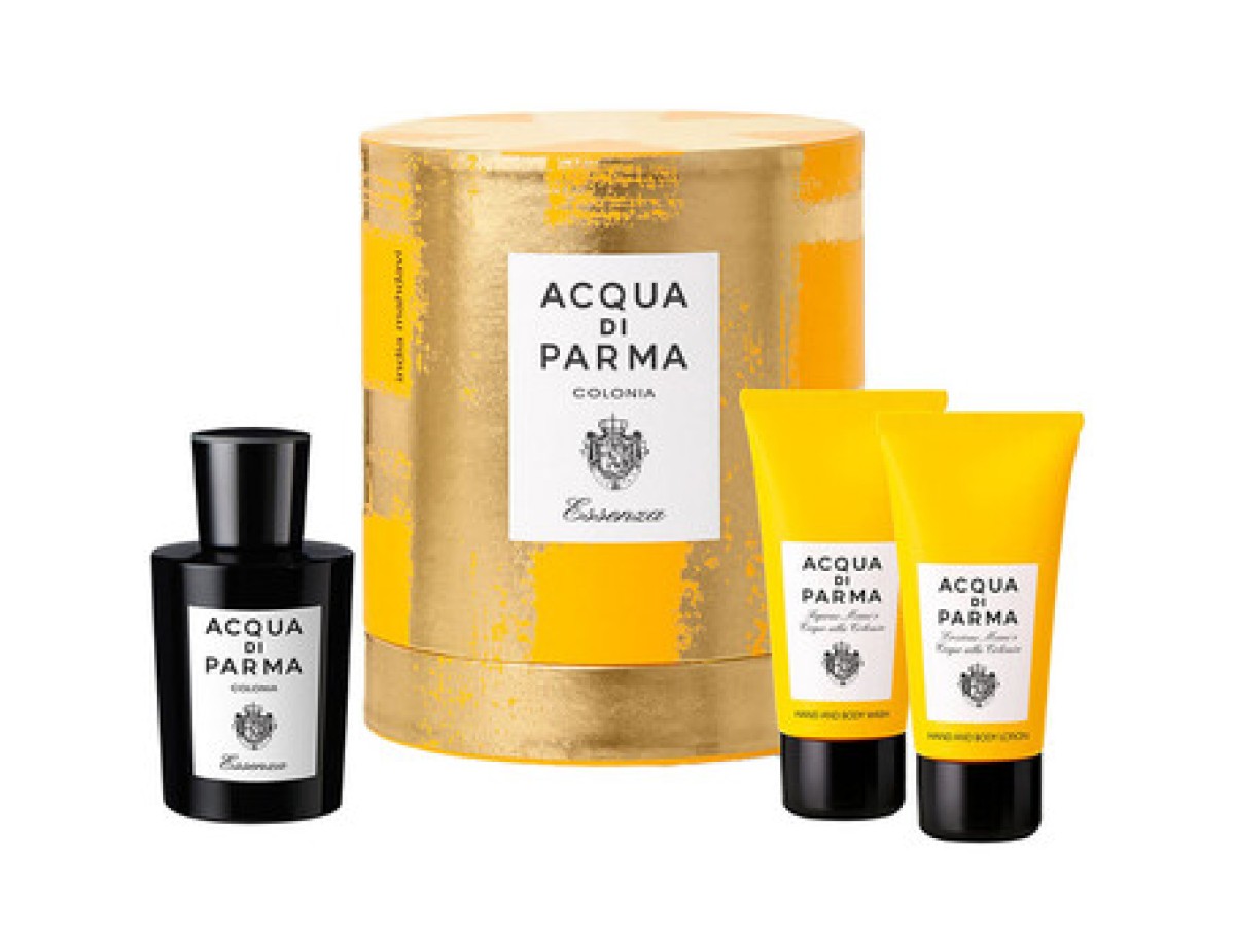 Acqua di Parma-Colonia Essenza Dárková sada EDC 100 ml, sprchový gel 75 ml a tělové mléko 75 ml-100ml Acqua di Parma-Colonia Essenza Dárková sada EDC 100 ml, sprchový gel 75 ml a tělové mléko 75 ml-100ml