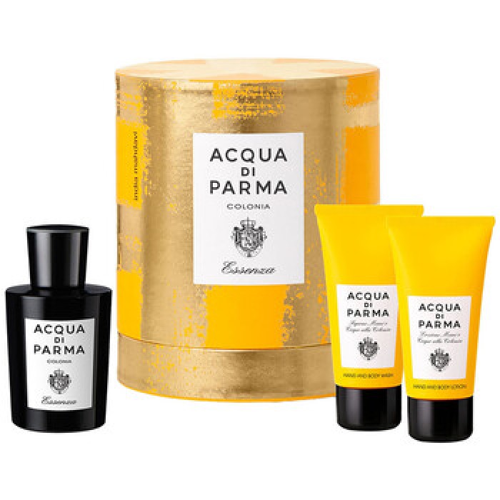 Acqua di Parma-Colonia Essenza Dárková sada EDC 100 ml, sprchový gel 75 ml a tělové mléko 75 ml-100ml Acqua di Parma-Colonia Essenza Dárková sada EDC 100 ml, sprchový gel 75 ml a tělové mléko 75 ml-100ml