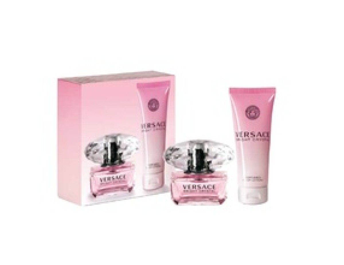 Versace-Bright Crystal Gift Set EDT 90 ml and Body Lotion 100 ml Bright Crystal-90ml Versace-Bright Crystal Gift Set EDT 90 ml and Body Lotion 100 ml Bright Crystal-90ml