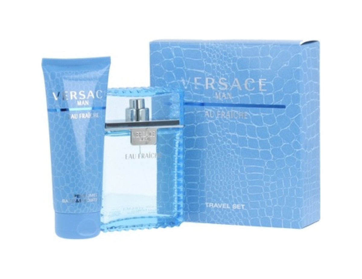 Versace-Man Eau Fraiche SET EDT 100ml + Shower gel 150 ml-100ml Versace-Man Eau Fraiche SET EDT 100ml + Shower gel 150 ml-100ml