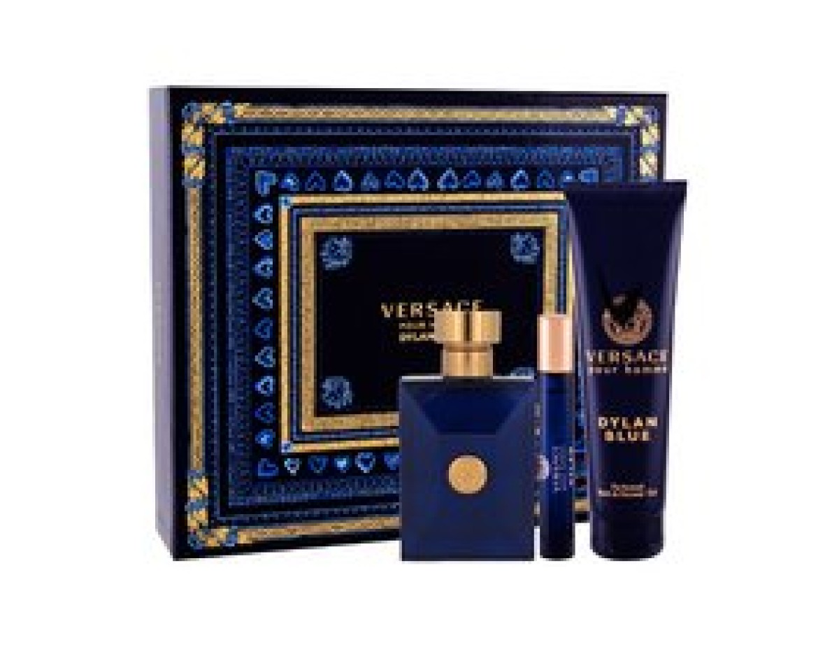 Versace-Dylan Blue SET EDT 100 ml + Miniature EDT 10 ml + Shower Gel 150 ml-100ml