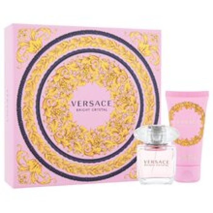 Versace-Bright Crystal Gift Set EDT 30 ml and body lotion Bright Crystal 50 ml-30ml