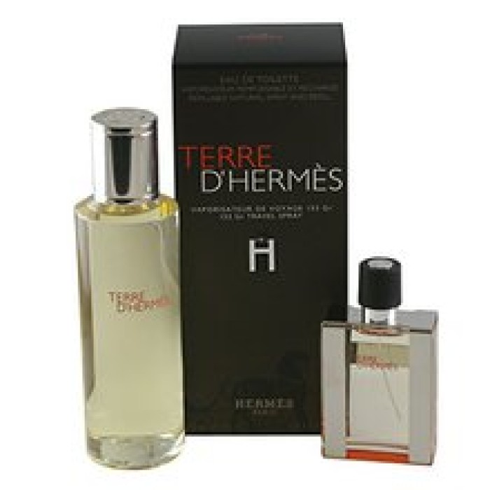 Terre D'Hermes Gift Set EDT 30 ml and filling Terre D'Hermes 125 ml-30ml Terre D'Hermes Gift Set EDT 30 ml and filling Terre D'Hermes 125 ml-30ml