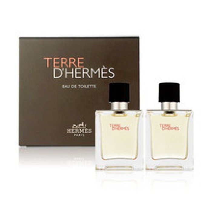 Hermes-Terre D' Hermes EDT Gift Set (2 x 50 ml)-50ml Hermes-Terre D' Hermes EDT Gift Set (2 x 50 ml)-50ml