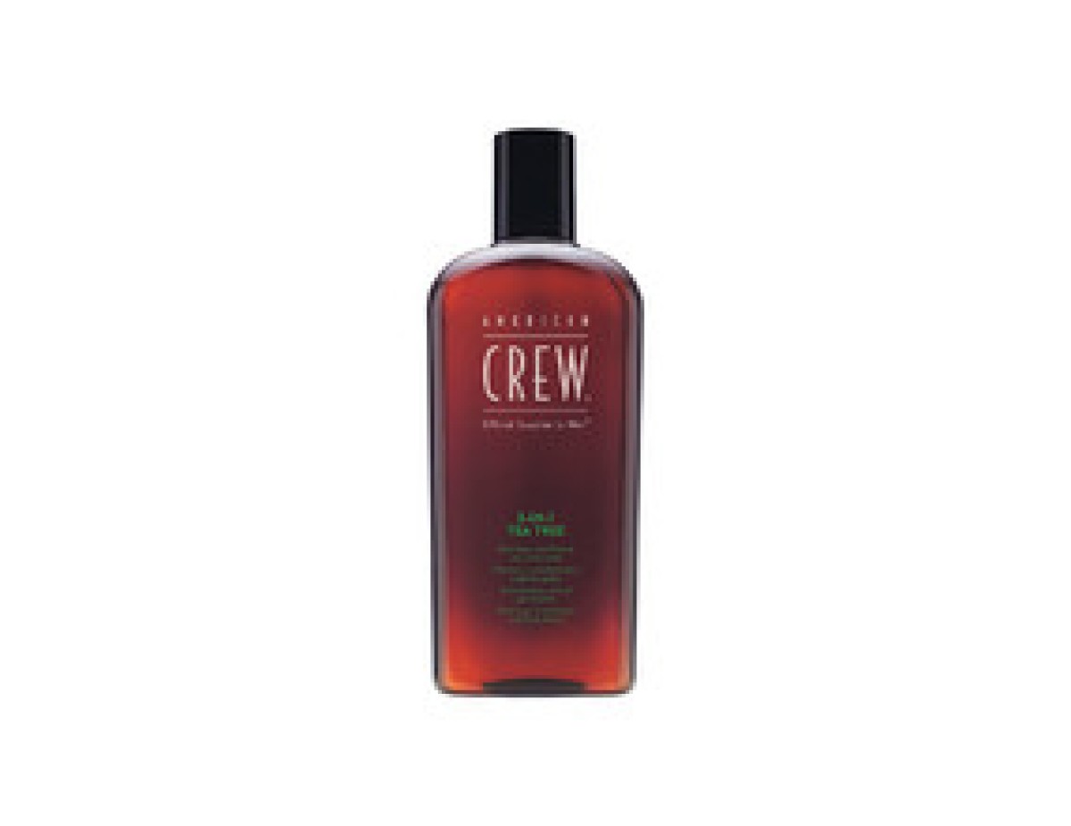American Crew-Shampoo, Conditioner & Body Wash - Shampoo with tea tree 3in1-1000ml
