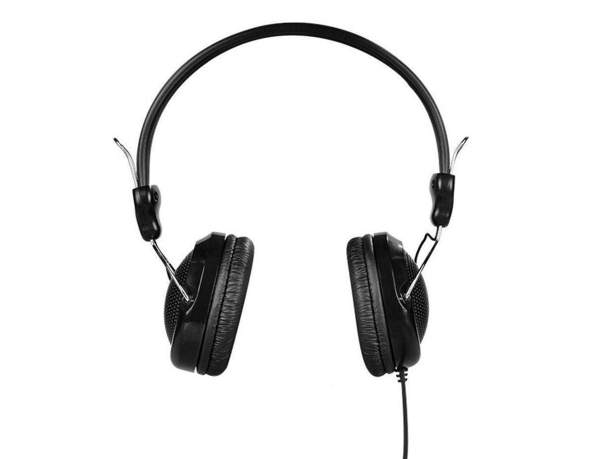 Ακουστικά Stereo Hoco W5 Manno 3.5mm Μαύρα με Μικρόφωνο και Πλήκτρο Ελέγχου