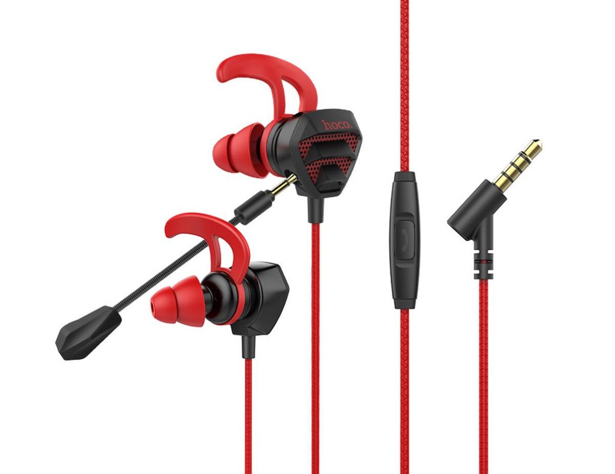 Hands Free Hoco M45 Promenade Earphones Stereo 3.5mm Μαύρα με Μικρόφωνο και Πλήκτρο Λειτουργίας