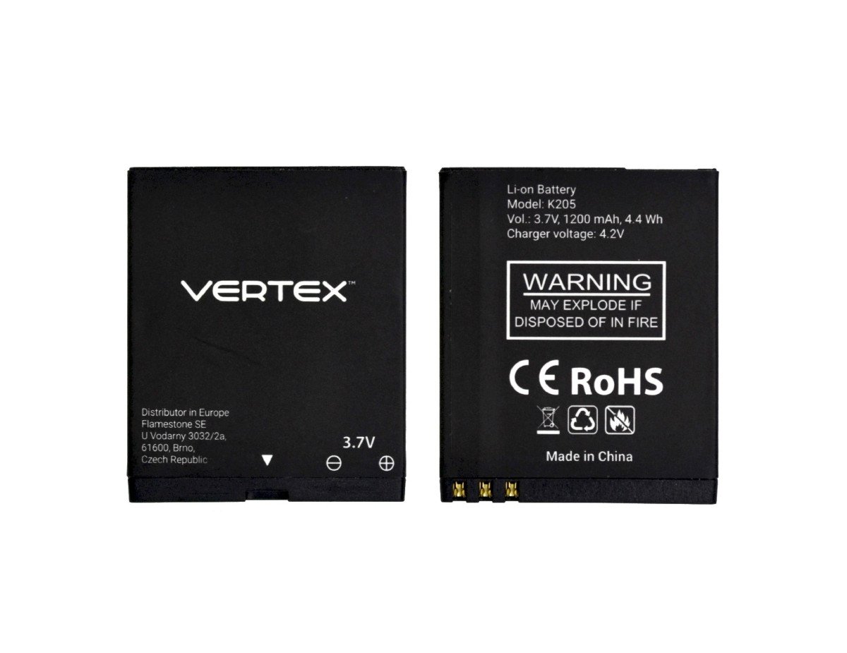 Μπαταρία Vertex για K205 1200mAh Original Bulk