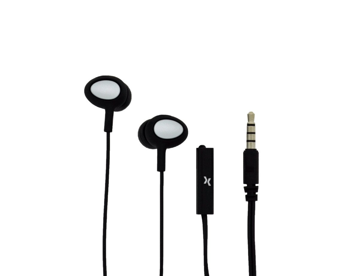 Hands Free Maxcom Soul 2 Stereo Earphones 3.5mm Μαύρα με Μικρόφωνο και Πλήκτρο Απάντησης/Σίγασης