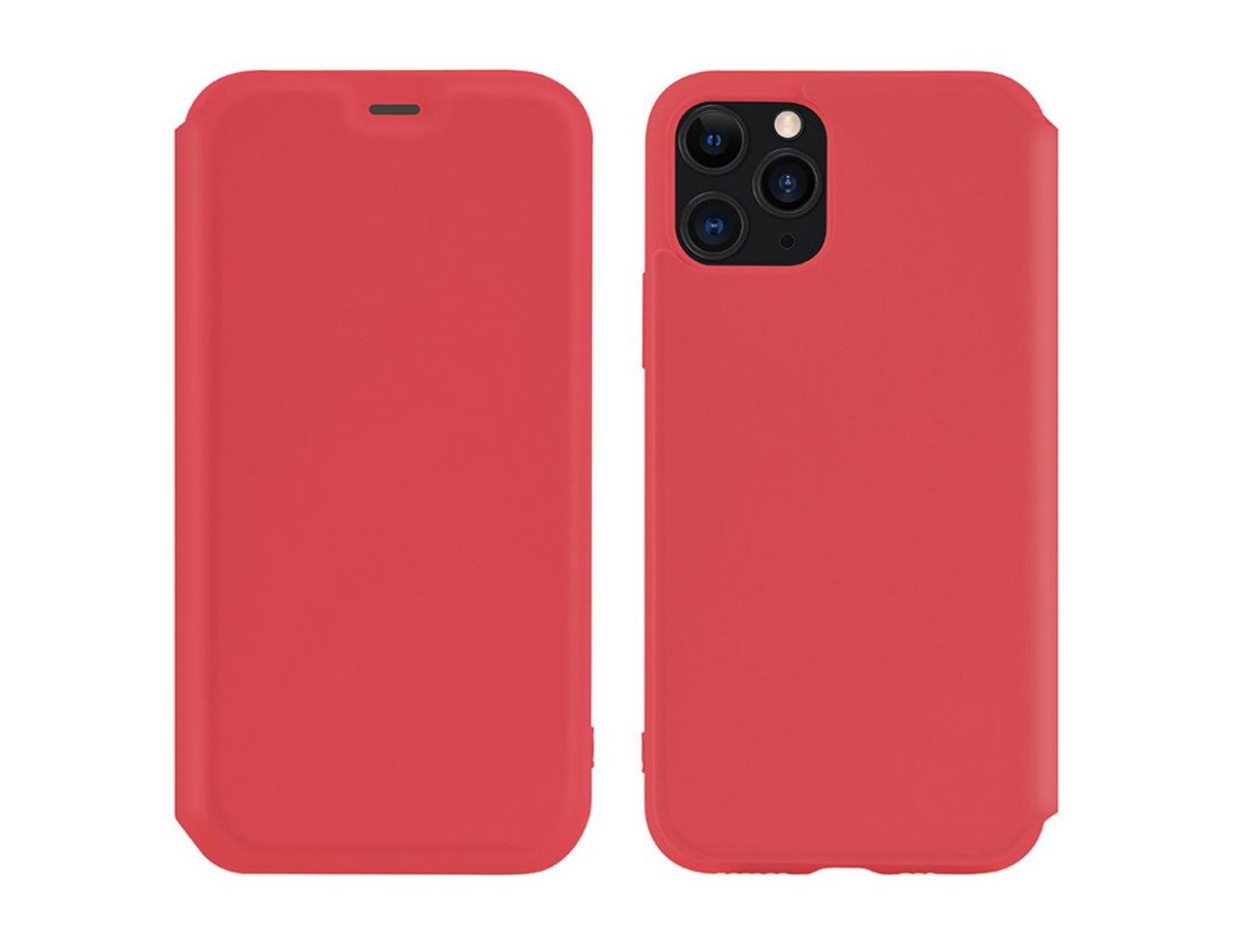 Θήκη Hoco Colorful Series Liquid Silicon για Apple iPhone 11 Pro Κόκκινο