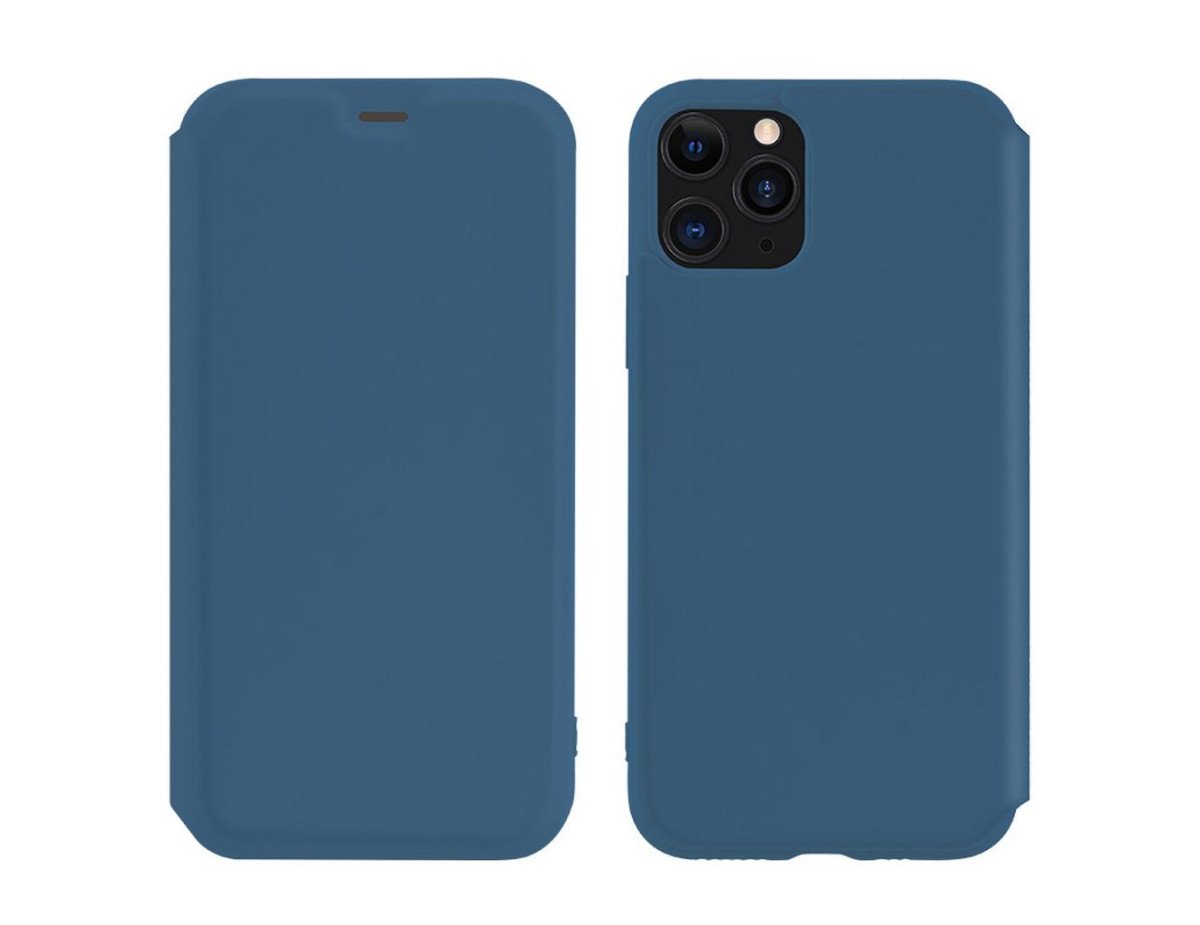 Θήκη Hoco Colorful Series Liquid Silicon για Apple iPhone 11 Pro Μπλέ