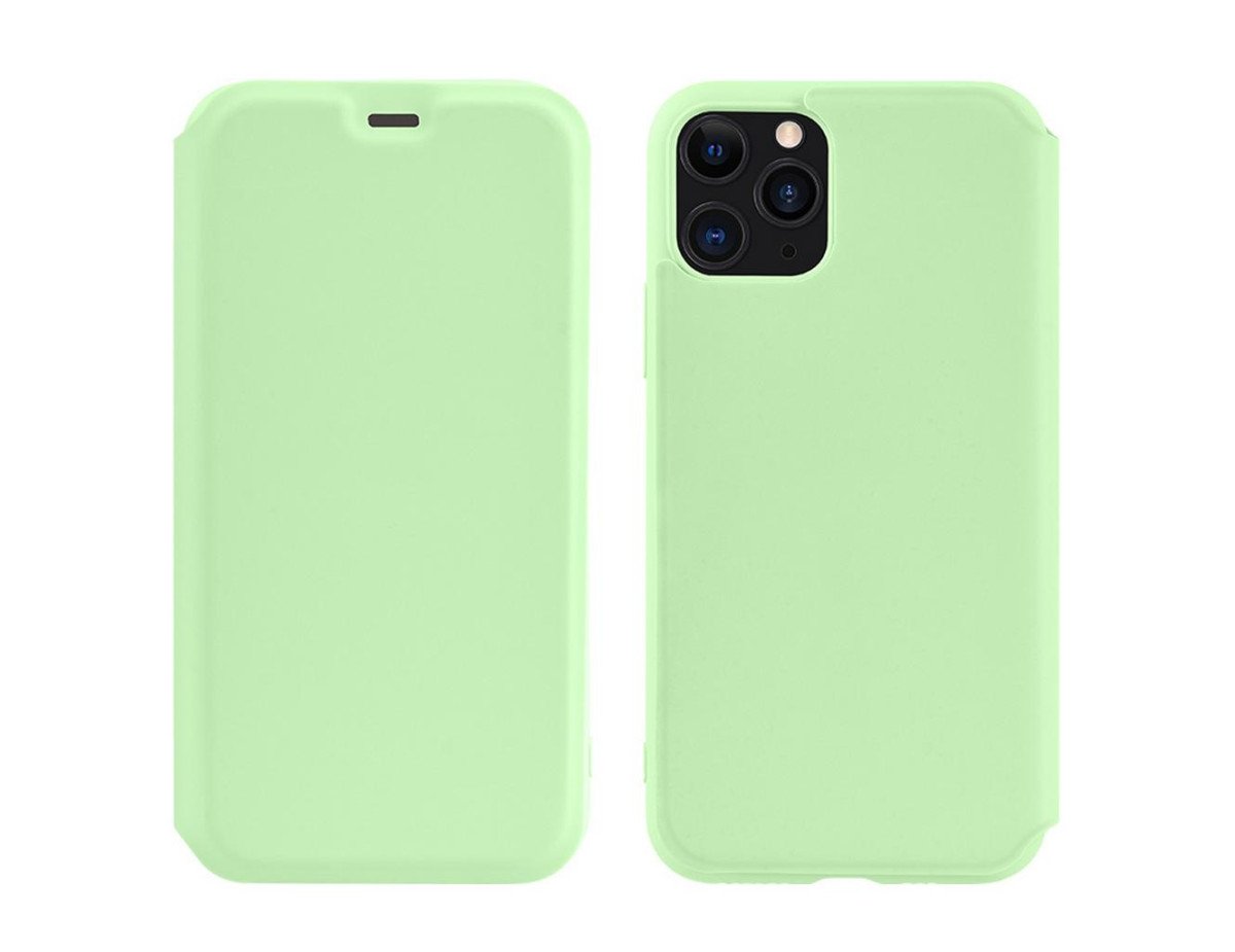 Θήκη Hoco Colorful Series Liquid Silicon για Apple iPhone 11 Pro Max Πράσινο