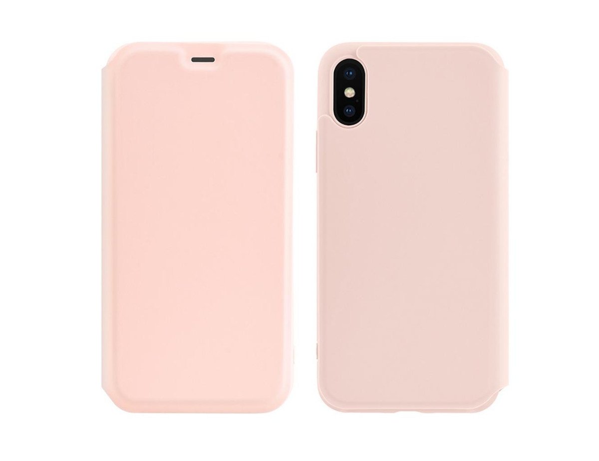 Θήκη Hoco Colorful Series Liquid Silicone για Apple iPhone XS Max Ροζ