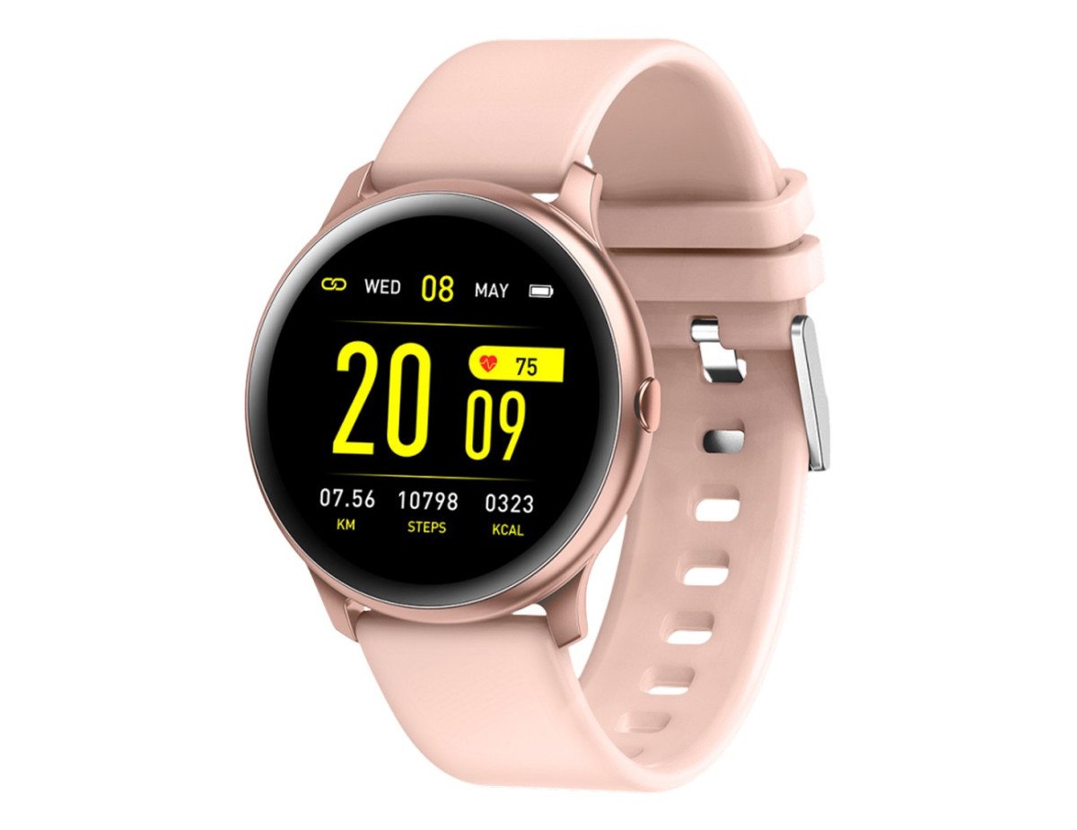 Maxcom Smartwatch FitGo FW32 Neon IP67 140mAh Ροζ Silicon Band