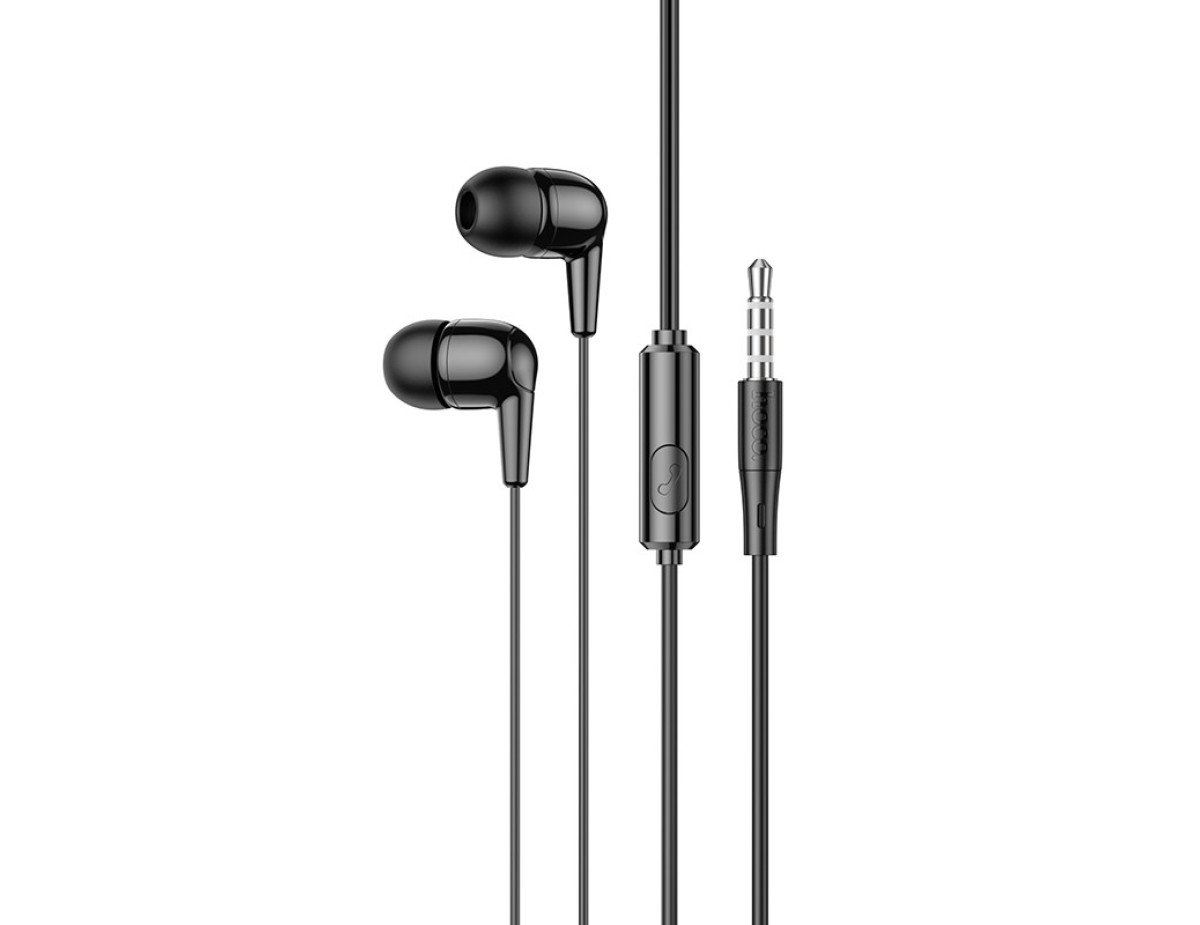 Hands Free Hoco M97 Enjoy Earphones Stereo 3.5mm με Μικρόφωνο και Πλήκτρο Λειτουργίας Μαύρα