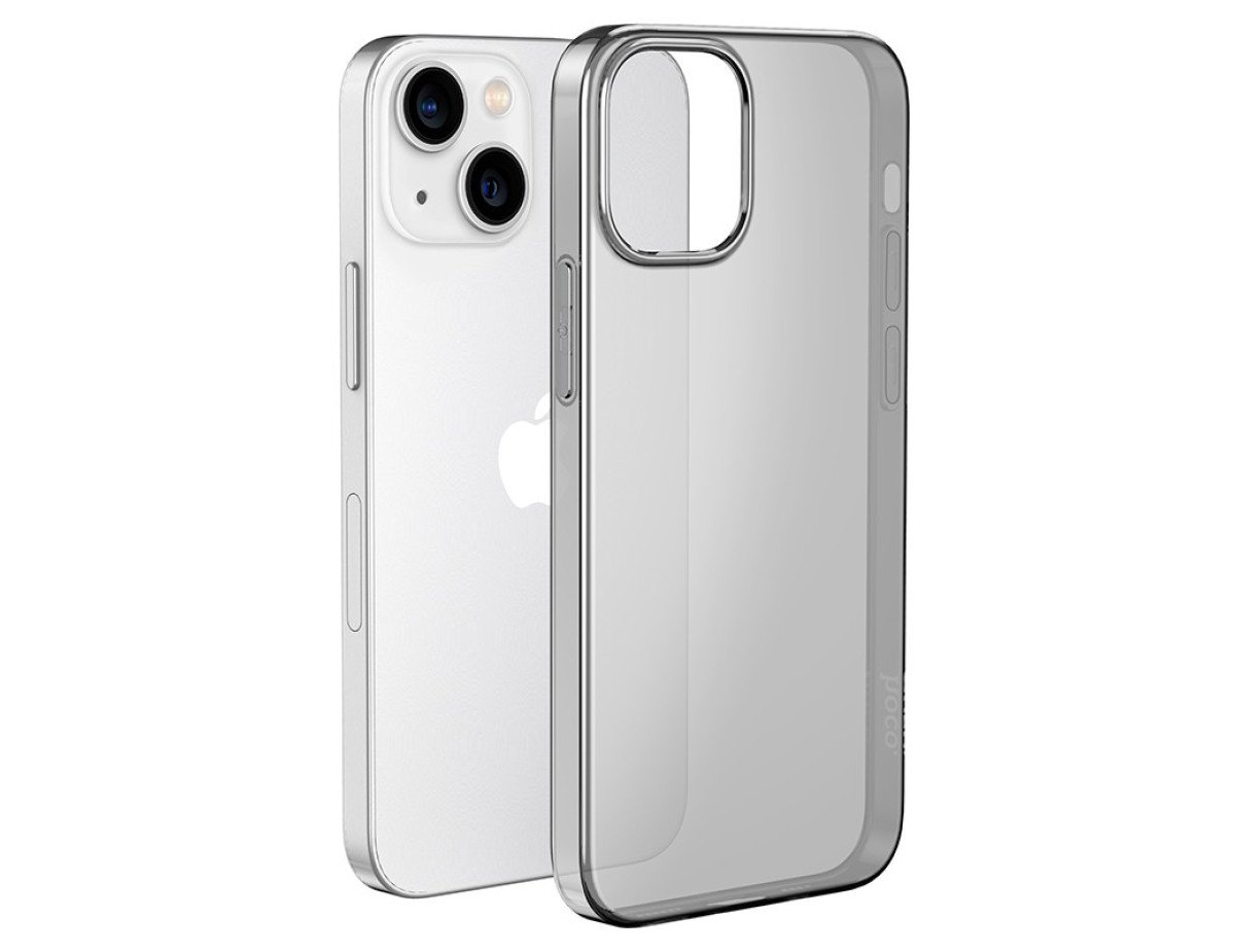 Θήκη Hoco TPU Light Series για Apple iPhone 14 Smoke