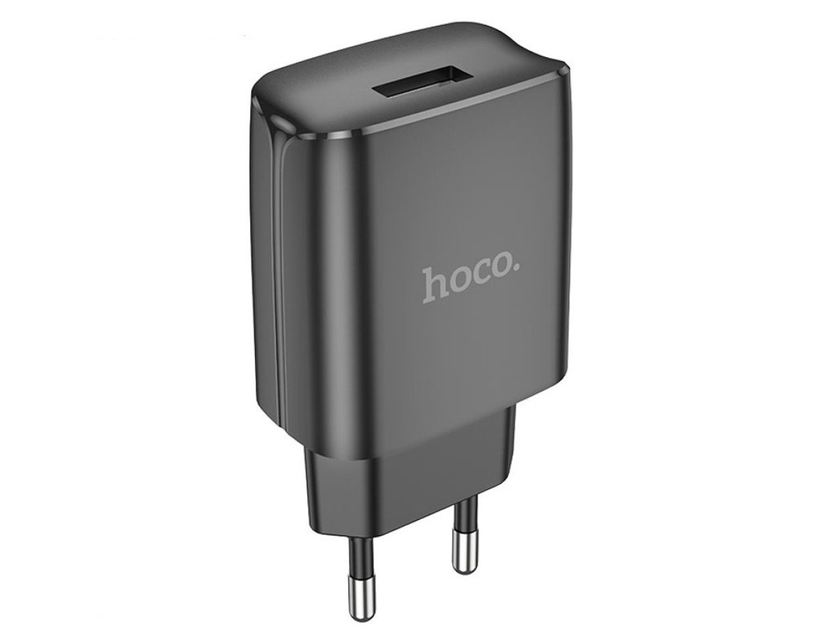 Φορτιστής Ταξιδίου Hoco DC52 Friendly με USB 5V 1.0A 50/60Hz Μαύρο